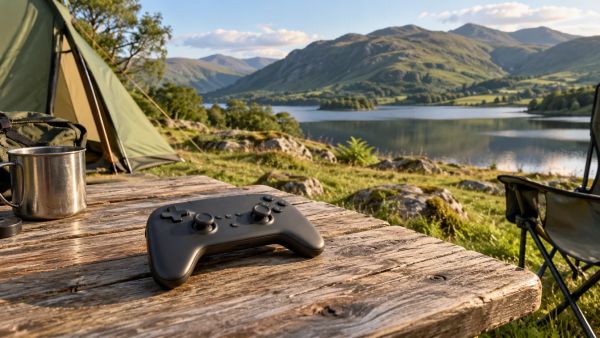 Master the game with the gram slim low-profile controller
